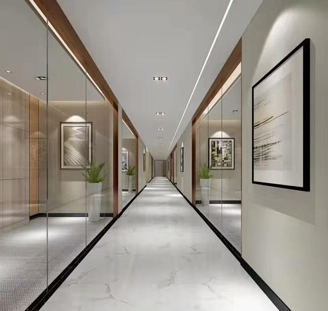 辦公樓裝修使用玻璃隔斷效果如何？