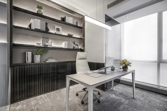 現(xiàn)代輕奢風經(jīng)理辦公室設計正流行！