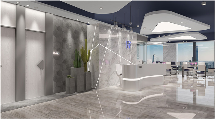 現(xiàn)代科技風格辦公室設計，這也太酷了吧!