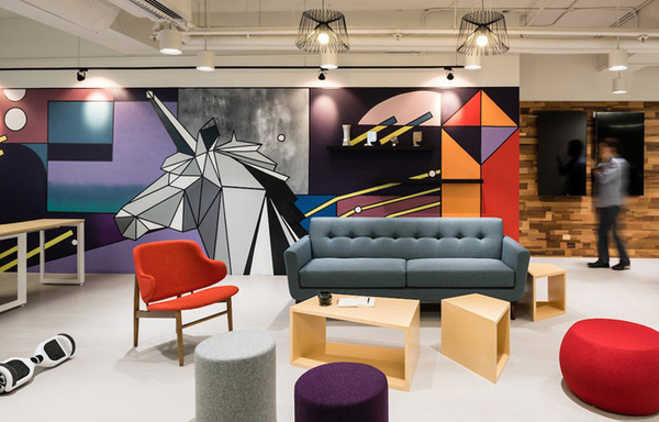 春天來了，這樣的辦公室裝修很適合這個季節(jié)