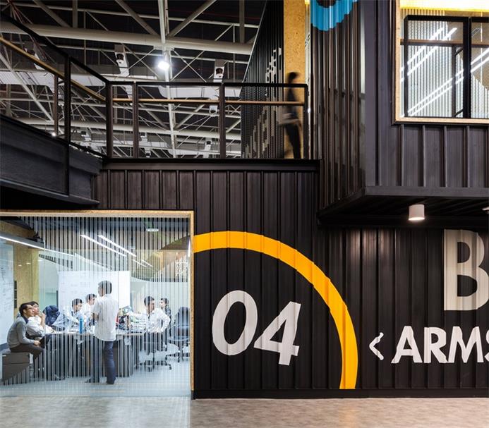 辦公空間，辦公室設(shè)計，科技公司辦公室設(shè)計，現(xiàn)代風格辦公室，創(chuàng)意社區(qū)