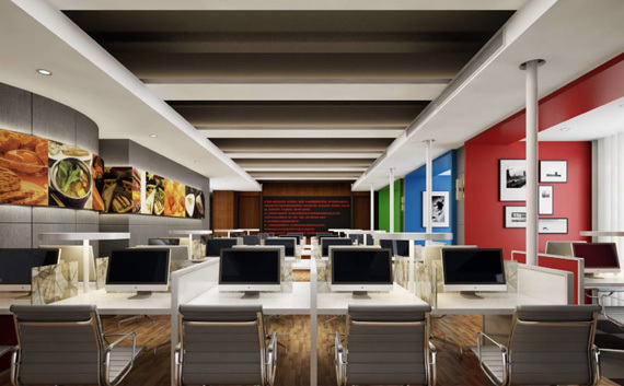 現(xiàn)代簡(jiǎn)約辦公室裝修設(shè)計(jì)，創(chuàng)意提升企業(yè)形象