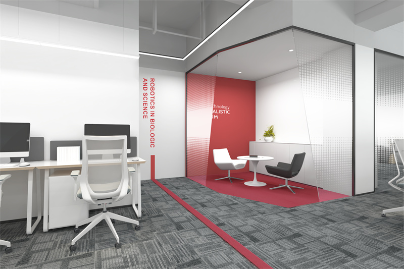 辦公室裝修顏色搭配技巧，辦公室顏色搭配效果圖