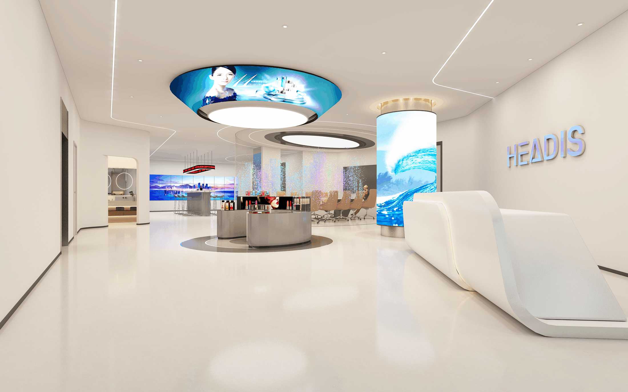 上海浩顯電子技術(shù)辦公室裝修案例